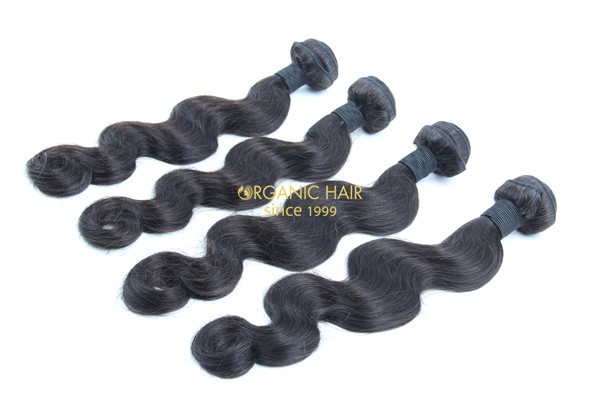 Virgin brazilian remy human hair extensions